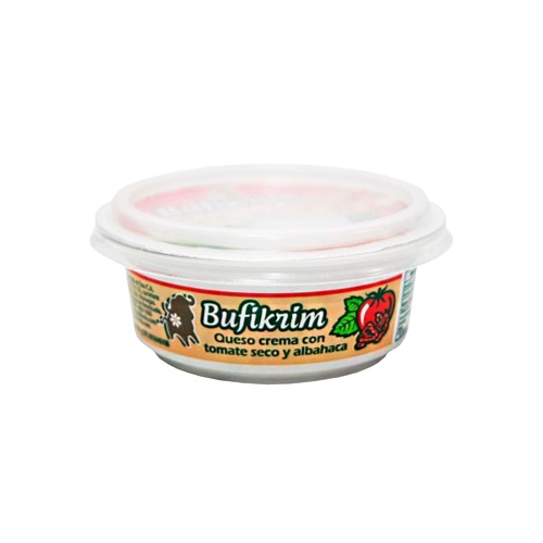 QUESO CREMA BUFKRIM 250GR TOMATE SEC