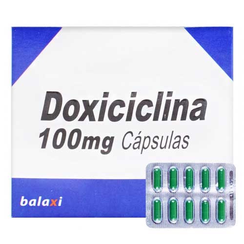 DOXICICLINA 100MG X10TAB BLISTER BALAXI