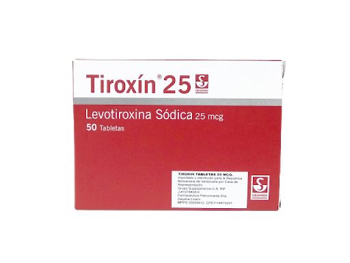 TIROXIN 25MG X 50TAB