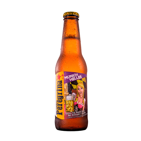 CERVEZA PEREGRINA 250ML MUNICH HELLES