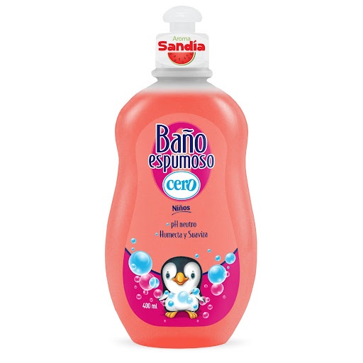 GEL DE BAÑO CERO 400ML ESPUMOSO SANDIA