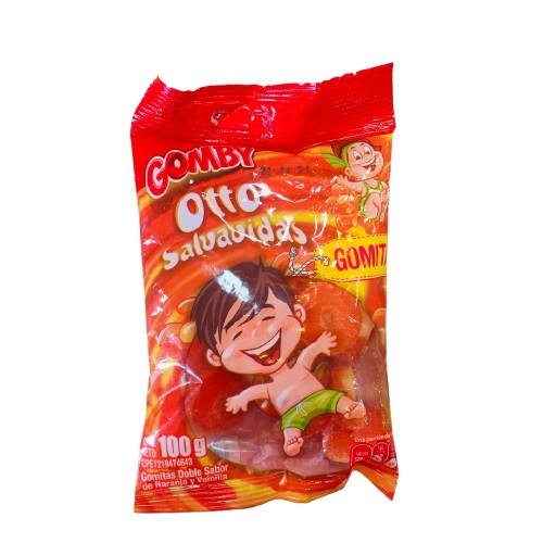 GOMITAS GOMBY 100GR OTTO SALVAVI NAR/VAIN