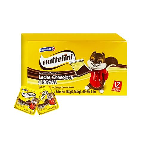 CHOCOLATE NUTTELINI 12UND CREMA