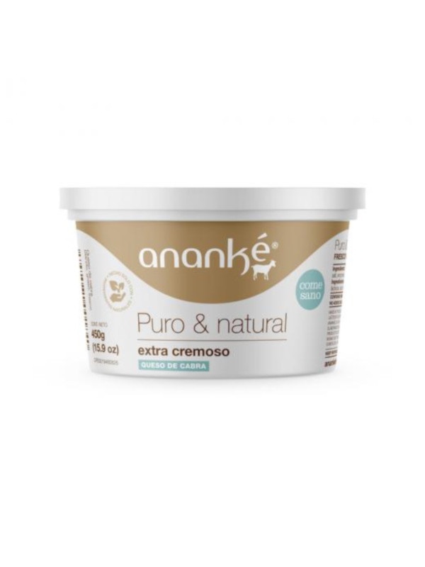 QUESO ANANKE 450GR CABRA NATURAL EX CREM