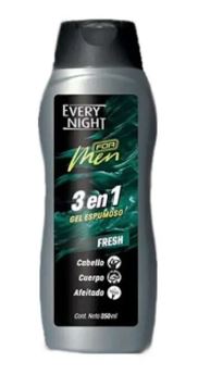 GEL EVERY NIGHT 350ML 3 EN 1 FRESH FOR MEN