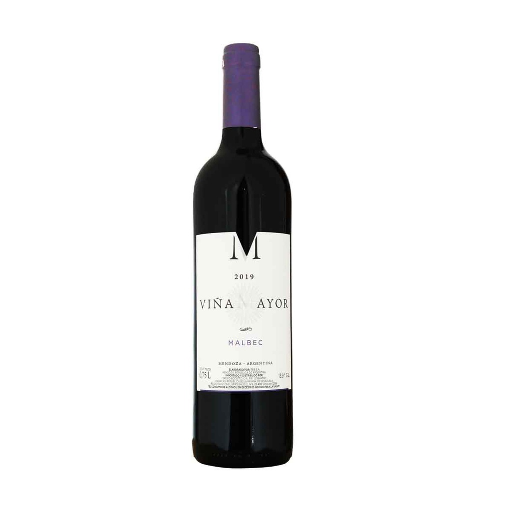 VINO VIÑA MAYOR 0,75 LT TINTO MALBEC