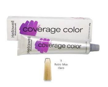 TINTE COVERAGE 60GR 9.0 RUB MUY CLAR