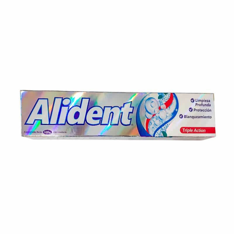 CREMA DENTAL ALIDENT  100G TRIPLE ACTION