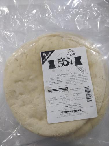 MASA PRE PIZZA 504  800 GR MEDIANA