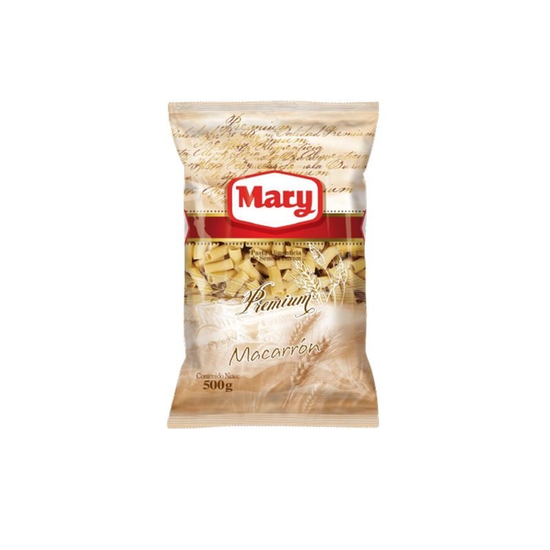 PASTA MARY 500GR MACARRON PREMIUM