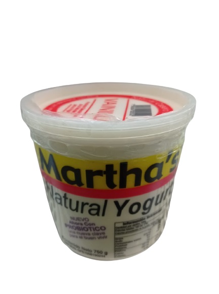 YOGURT MARTHAS 750GR VAINILLA