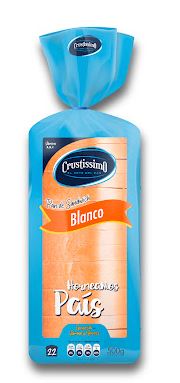 PAN SANDWICH CRUSTISSIMO 500GR BLANCO