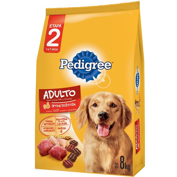 ALIM P/PERRO PEDIGREE 8KG ADUL/CPC