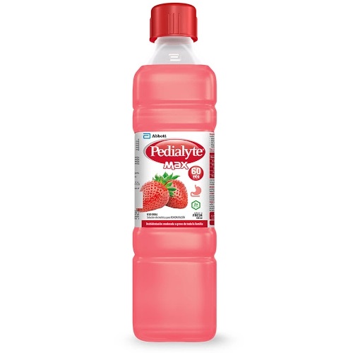 PEDIALYTE MAX  FRESA 500ML ABBOTT