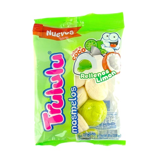 MASMELOS TRULULU 65GR RELLENOS LIMON