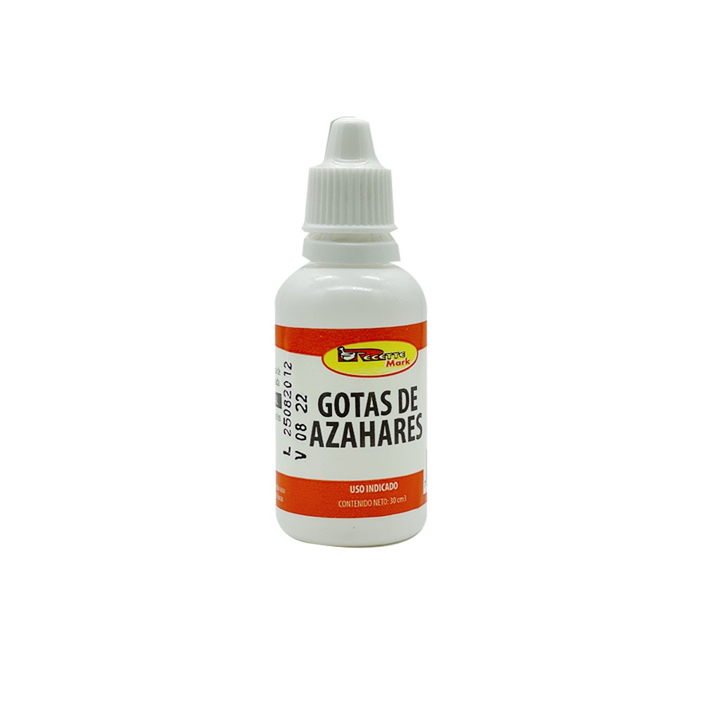 GOTAS AZAHARES X 30ML RECETTE MARK