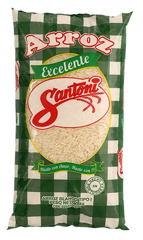 ARROZ  SANTONI 1KG EXCELENTE