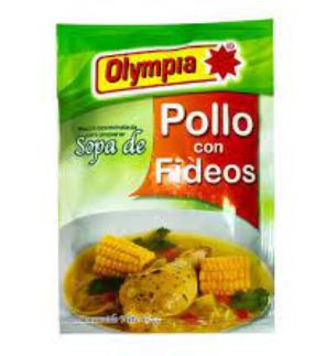 SOPA OLYMPIA 60GR DE POLLO CON FIDEO