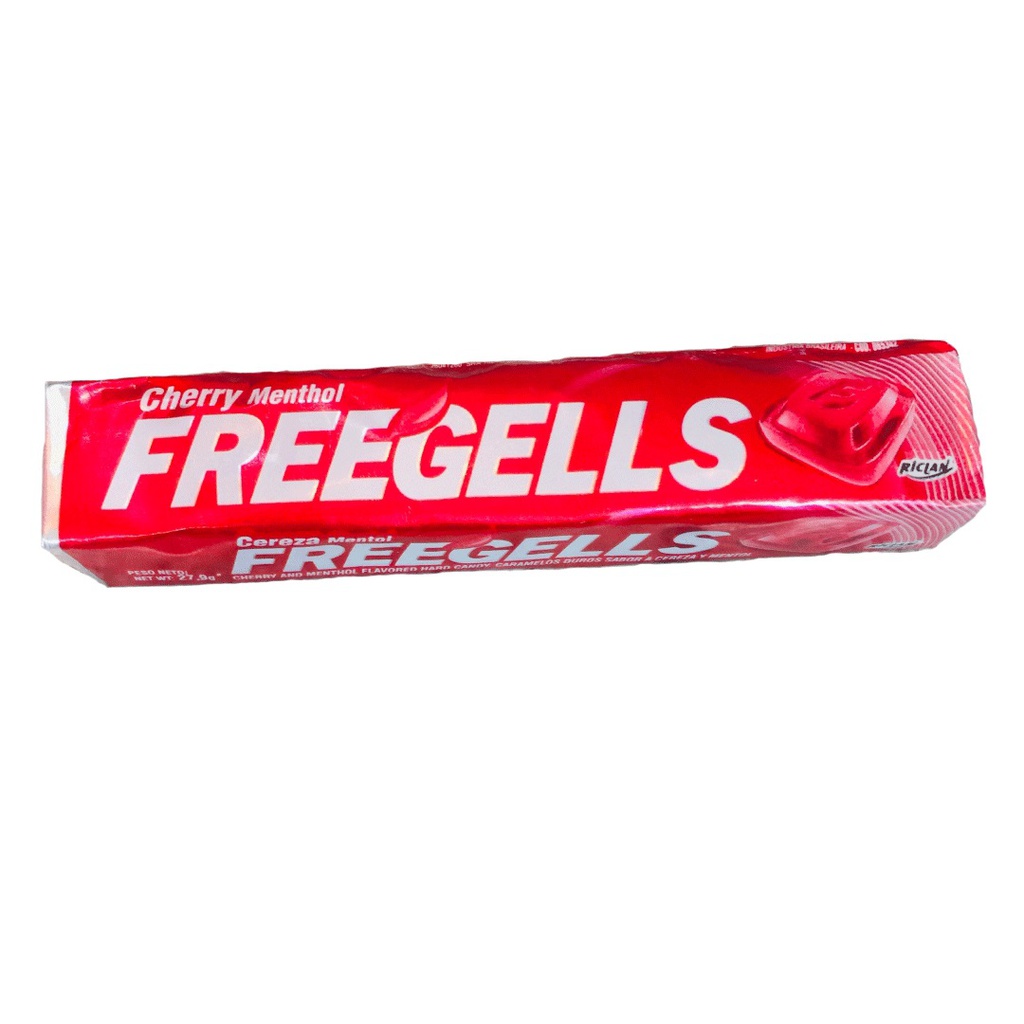 CARAMELOS FREEGELLS CEREZA 27.9GRS***