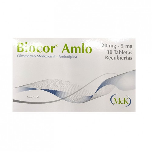 BIOCOR AMLO 20MG/5MG X 30TAB MCK