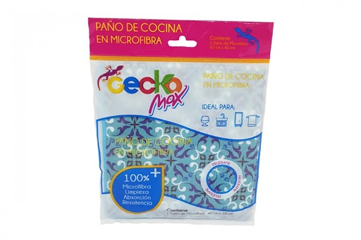 PAÑITO DE COCINA GECKOMAX MICROFIBRA 40X40CM