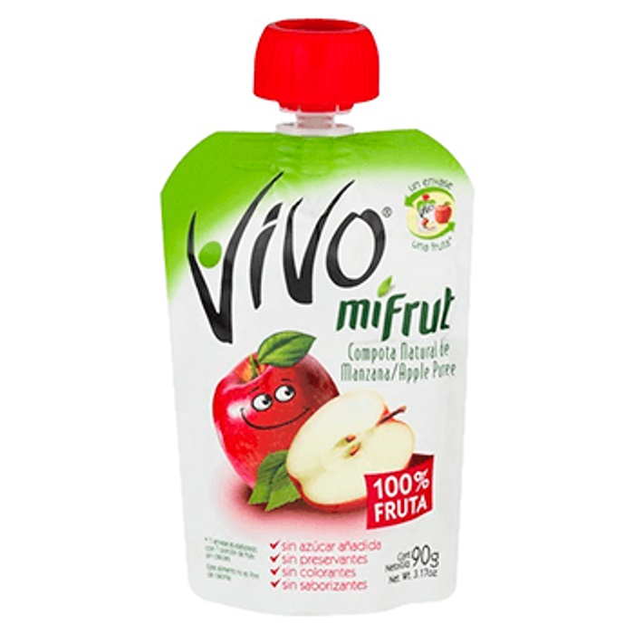COLADO VIVO 90GRS MANZANA 