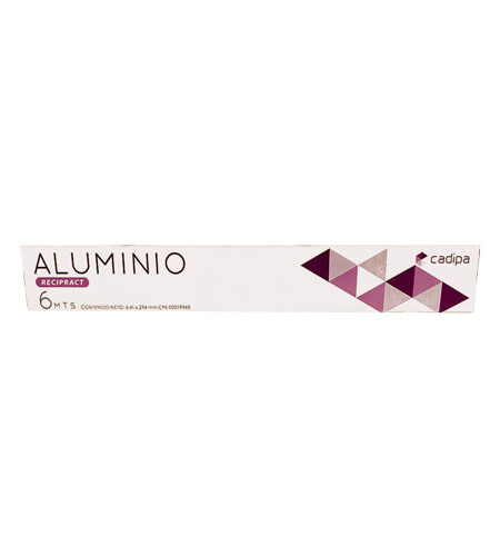 PAPEL ALUMINIO RECIPRACT 6 MTRS
