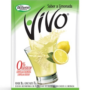 BEBIDA EN POLVO VIVO 7GR LIMONADA LIGHT