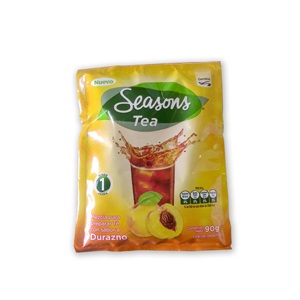 TE EN POLVO SEASONS DURAZNO 90GR