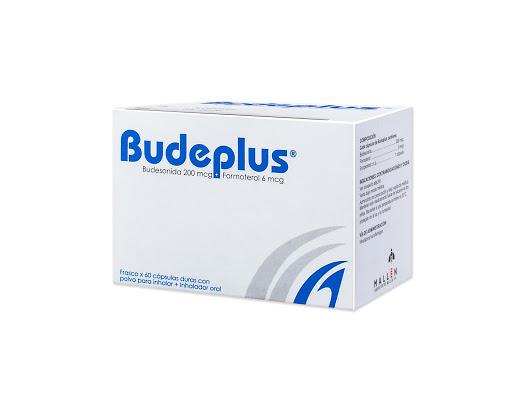 BUDEPLUS 200MCG/6MCG X 60CAP C INHA MALLEN