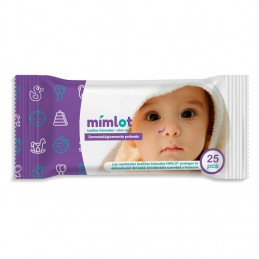 TOALLAS HUMEDAS MIMLOT 25UNDS ALOE VERA