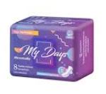 TOALLAS SANIT MY DAYS 8UND MALLA NOCHE