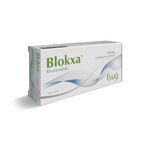 BLOKXA (RIVAROXABAN)  20MG X 14TABLETAS MCK