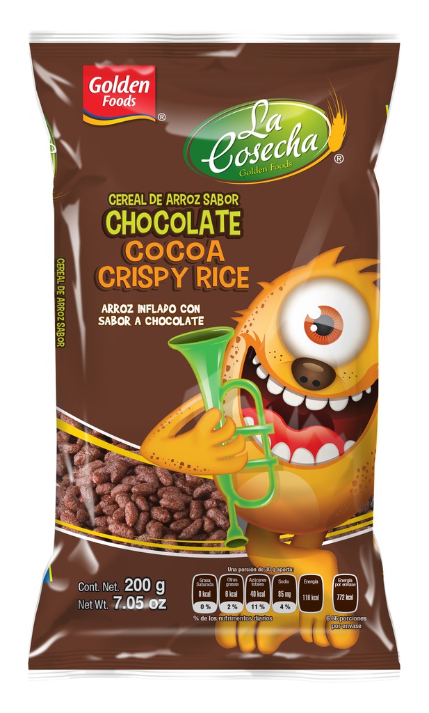 CEREAL LA COSECHA 200GR CHOCOLAT