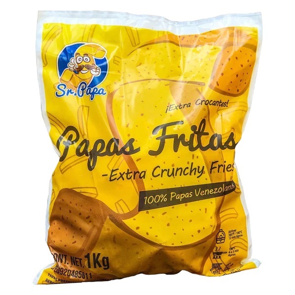 PAPAS SR PAPA 1KG PREFRITAS