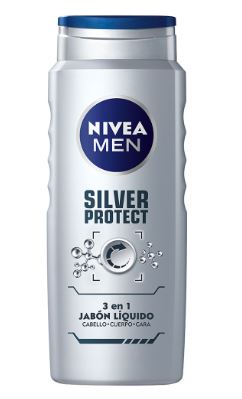 GEL DUCHA NIVEA 500ML MEN SILVER PROTECT