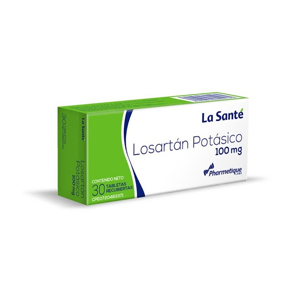 LOSARTAN POTASICO 100MG X 30TAB LA SANTE