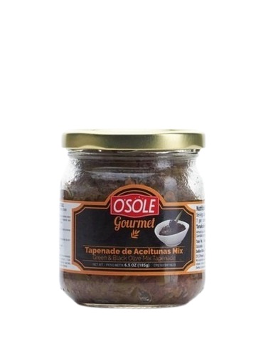 TAPENADE DE ACEITUNA OSOLE 185GR MIX