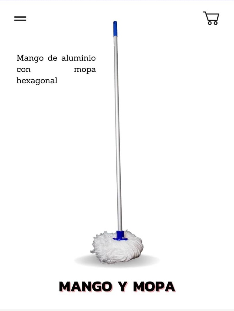 MANGO RODEXSA ALUMINIO MOPA HEXA