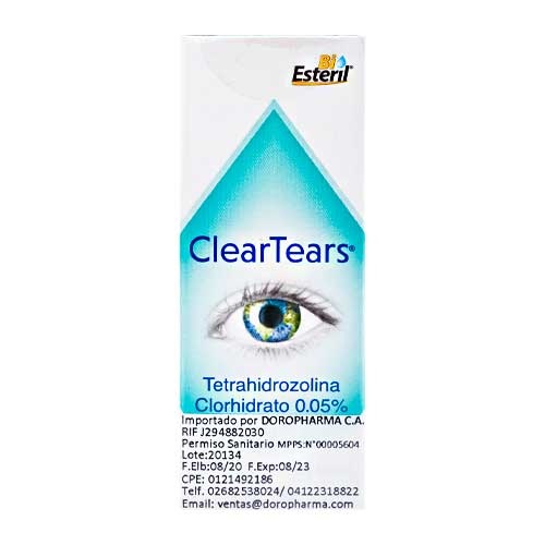CLEAR TEARS 5ML BIOESTERIL