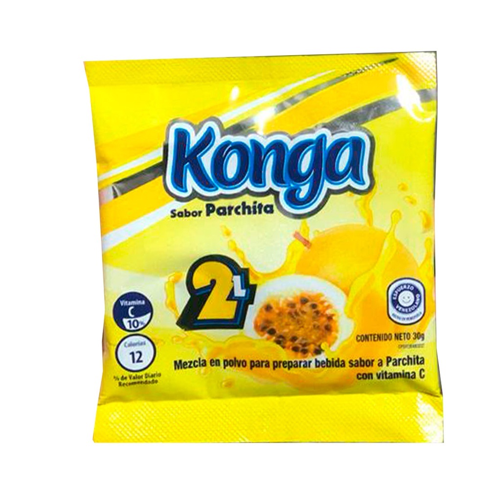 BEBIDA EN POLVO KONGA 30G PARCHITA