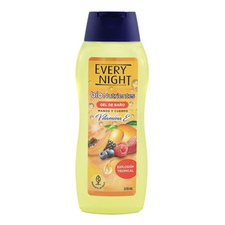 GEL DE BAÑO EVERY NIGHT 370ML EXPL TROPI