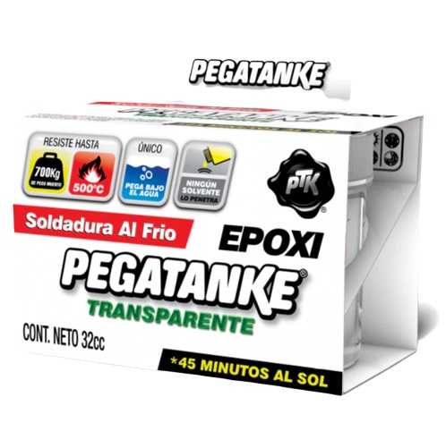 PEGATANKE TRANSP 34GR PTK0003