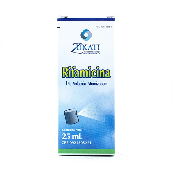 RIFAMICINA 1% X 25ML SOLUC ATOMIZADORA ZUKATI