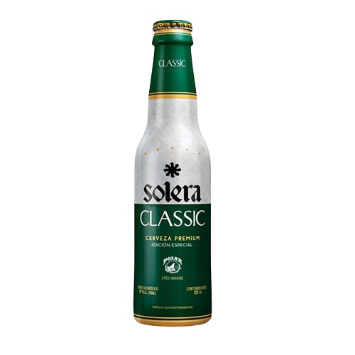 CERVEZA SOLERA 222ML CLASSIC NR