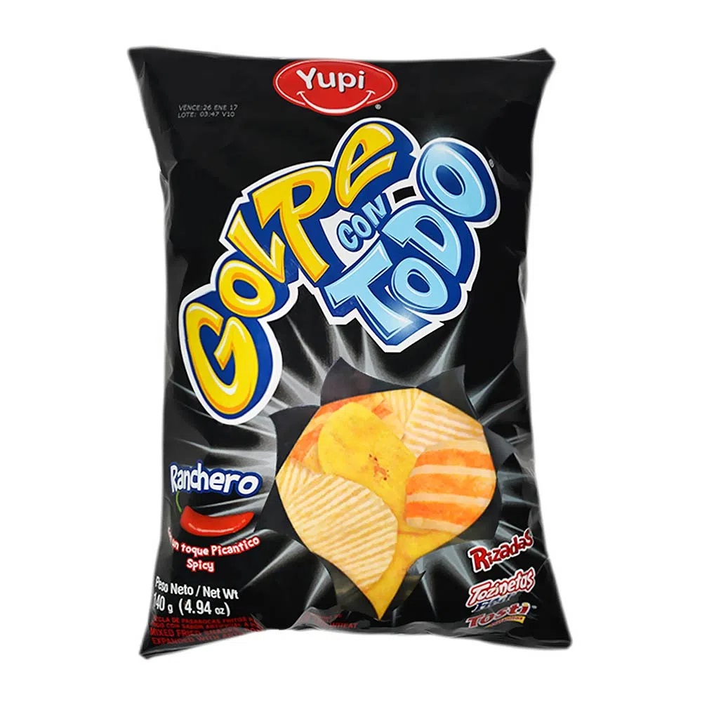 SNACK GOLPE CON TODO 140GR RANCHERO