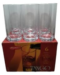 SET VASOS PASAHBASE HOLIDAY 6 PZA TRANS.