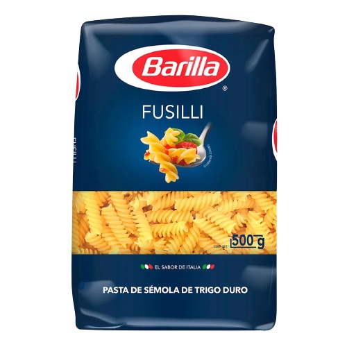 PASTA BARILLA 500GR FUSILLI 98
