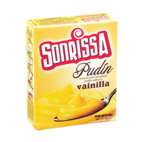 PUDIN SONRISSA 58GR VAINILLA