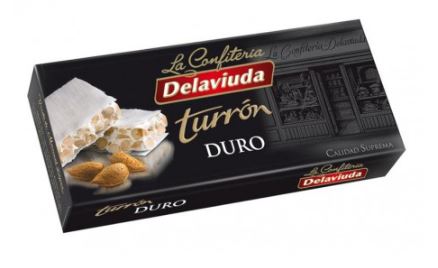 TURRON DURO LA VIUDA 150GR BLANCO